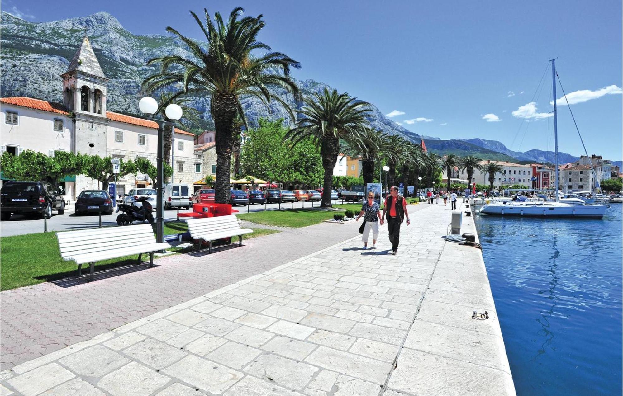 Amazing Apartment In Makarska With House Sea View エクステリア 写真